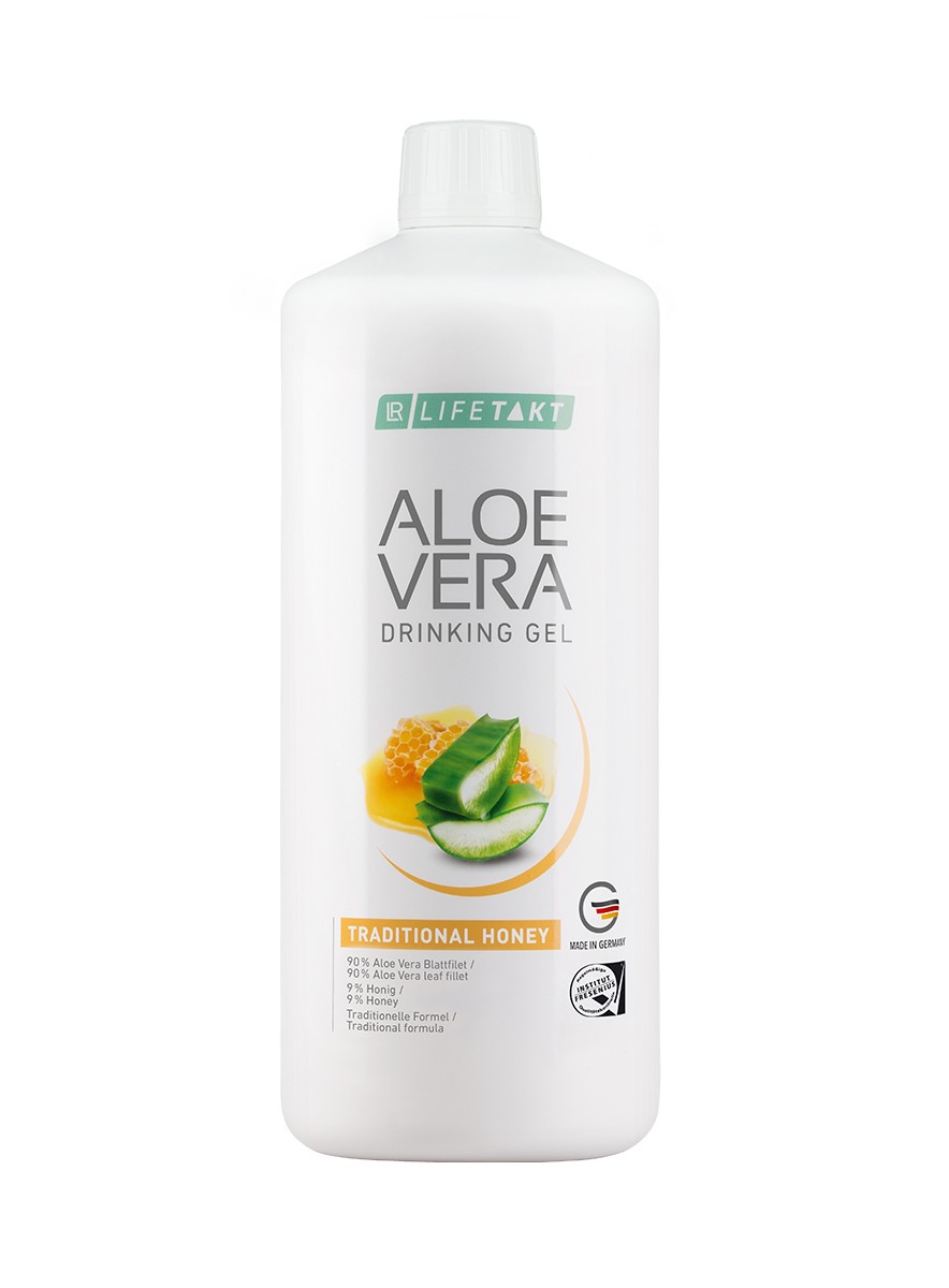 LR LIFETAKT Aloe Vera Drinking Gel Traditional Honey • Aloë Honing